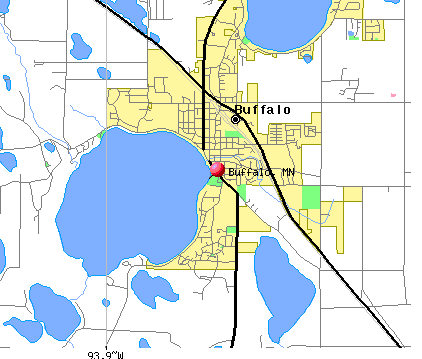 Map of Buffalo Lake Launch Site
