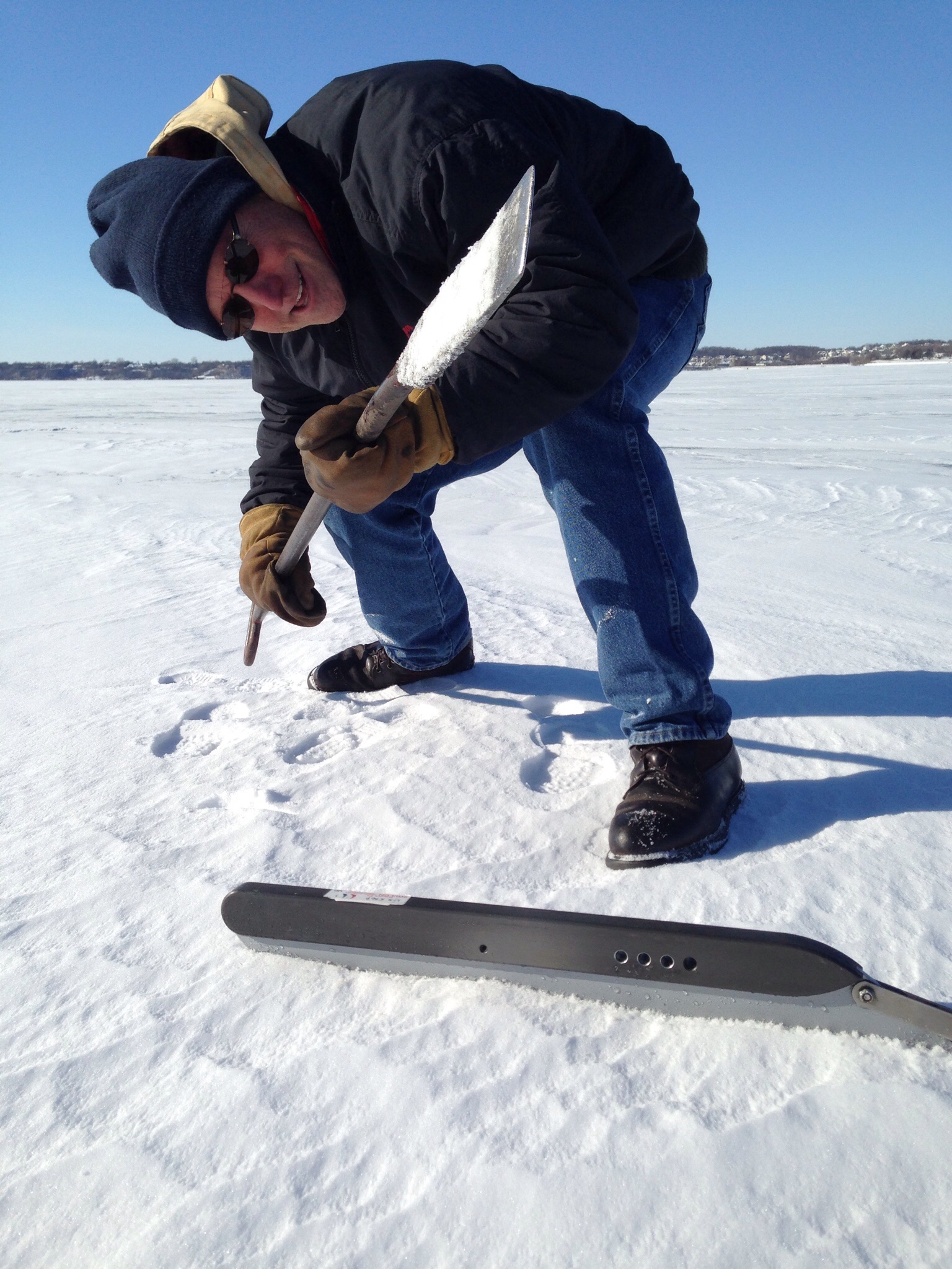 Buffalo Lake ice