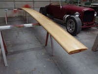 New plank for C skeeter is shaped!